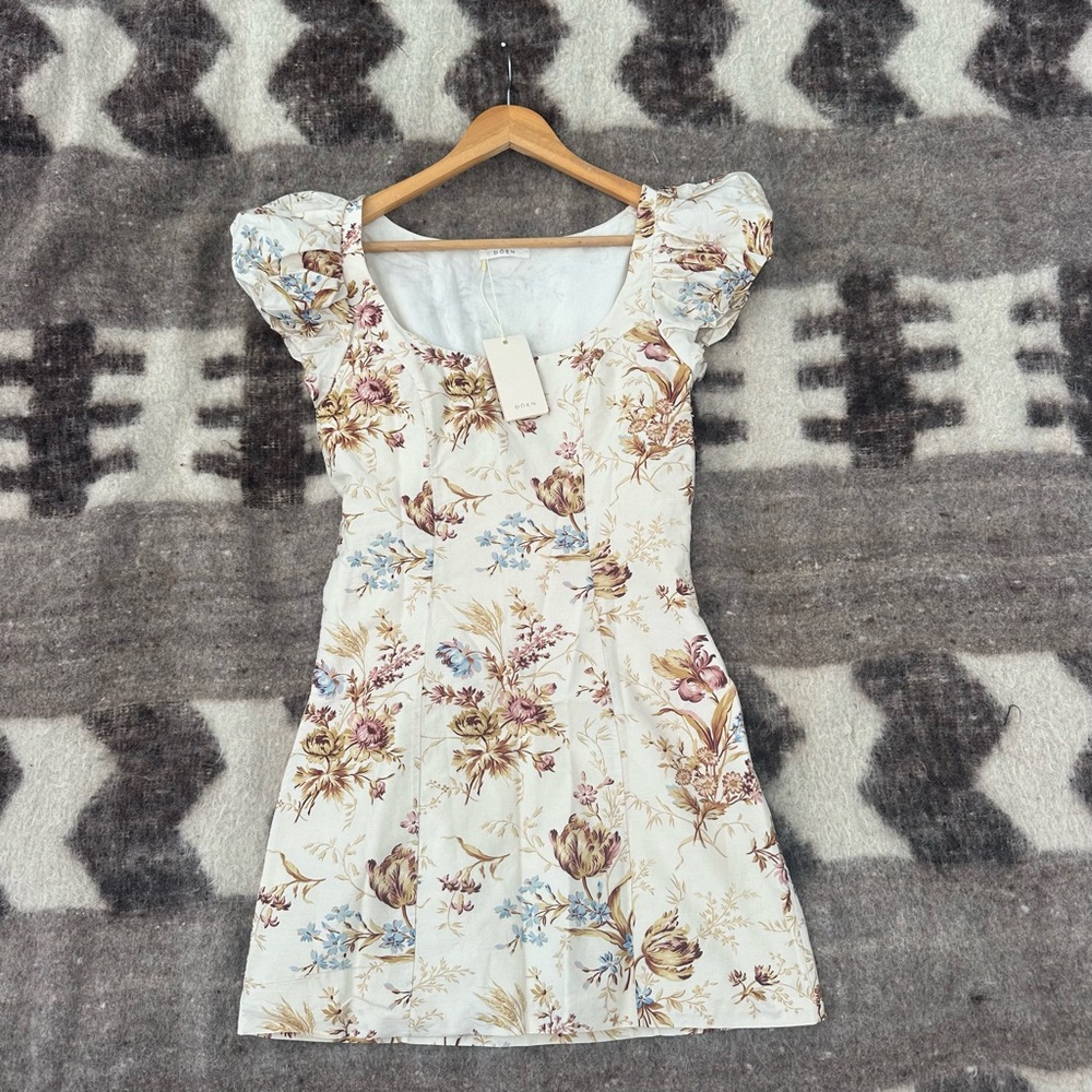Dôen MARCI DRESS -FIELD OF TULIPS Xsmall - Picture 7 of 12